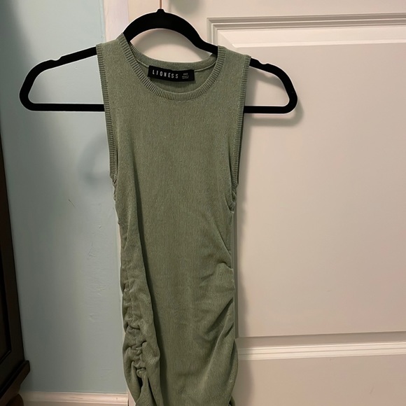 Princess Polly Green Military Minds Mini Dress size XXS - Picture 4 of 5